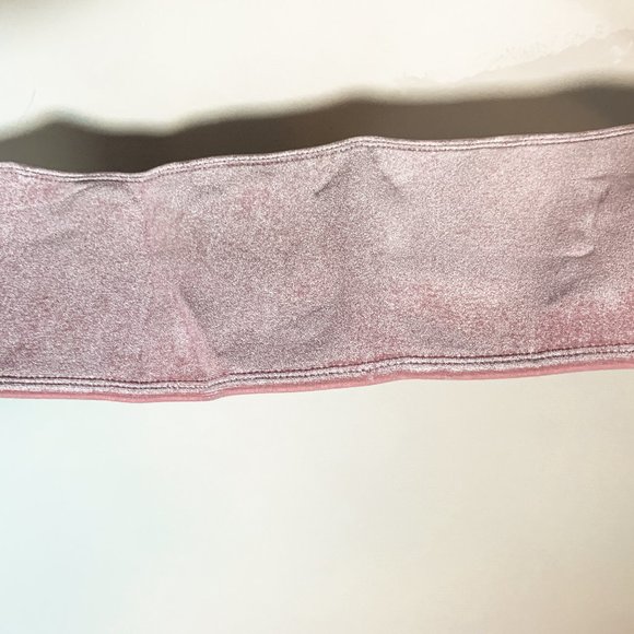 HOAKA Bikini Pink Felt Bandeau & High Rise Bottom - Picture 4 of 6